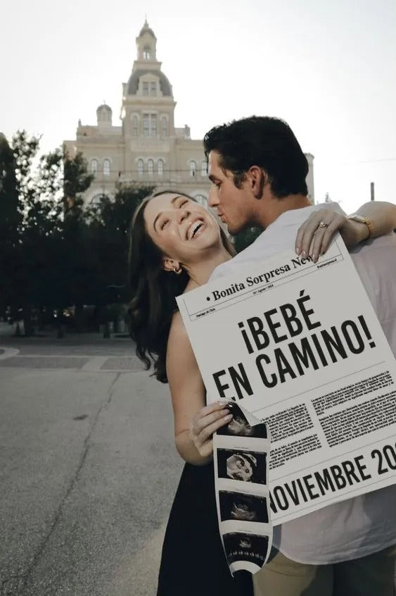 Periódico anuncio Bebé