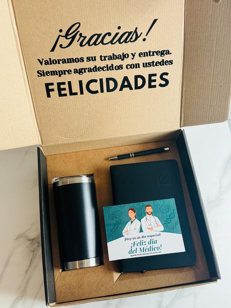 Kit Agenda y Vaso