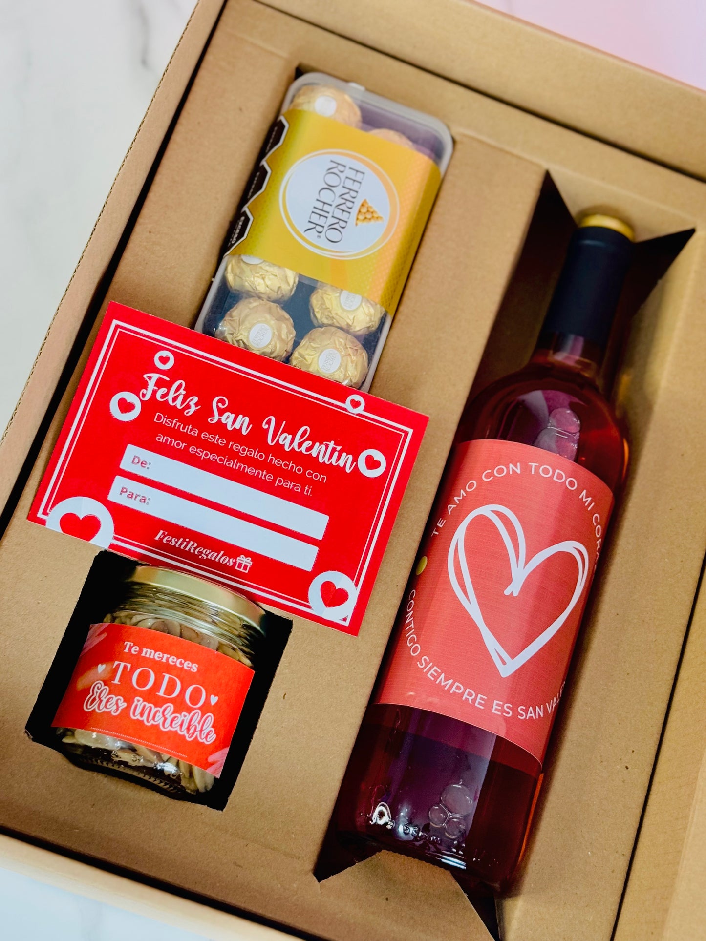 Kit Wine y Ferrero