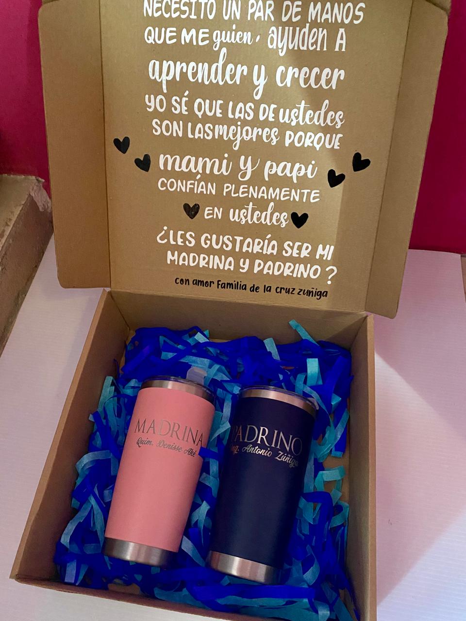 Kit Dúo Vasos Acero